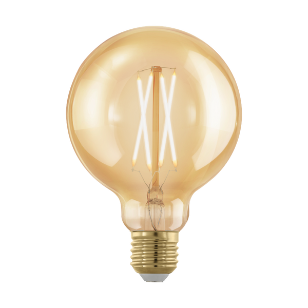 4W E27 1700K Dimmable LED G95 Gold Age