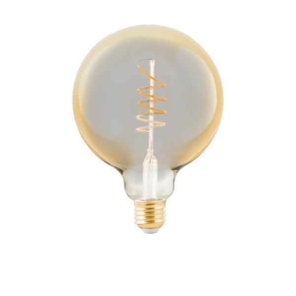 4W E27 2200K Dimmable LED G125 Amber