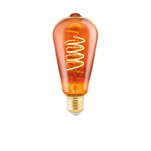 4W E27 2000K Dimmable LED ST64 Copper
