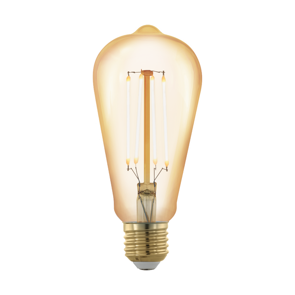 4.5W E27 2200K STEP-Dimmable LED ST64 Amber