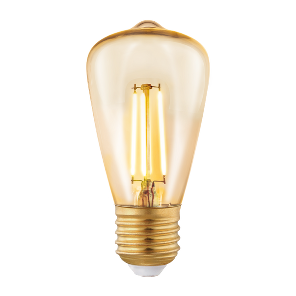 3.5W E27 2200K STEP-Dimmable LED ST48 Amber