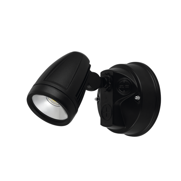 CHOPPER 15W Security Spotlight Black Cast Aluminium