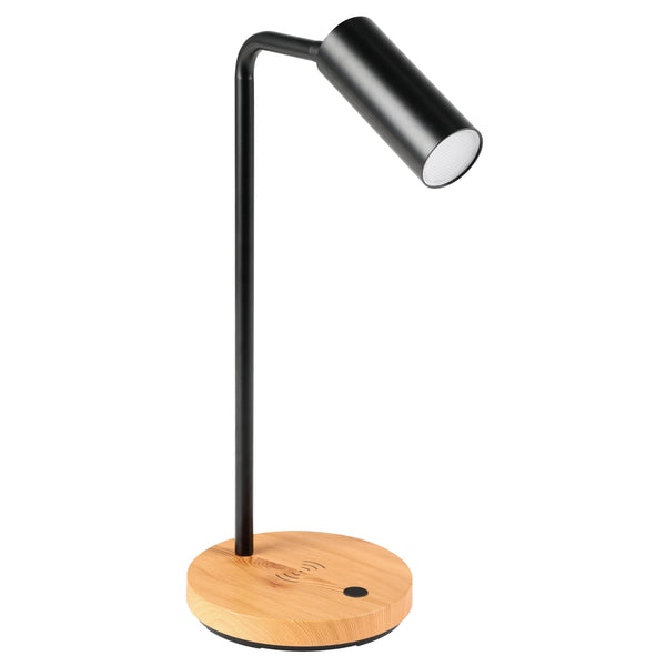 CONNOR Table Lamp 4.5W LED Black W/WIRELESS ChromeG