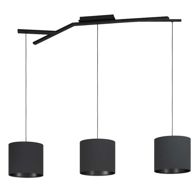 BALNARIO Pendant 3X40W E27 Black