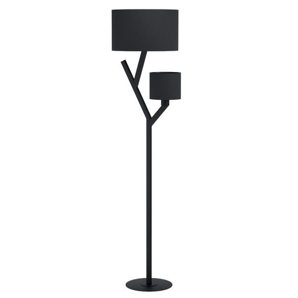 BALNARIO Floor Lamp 2X40W E27 Black