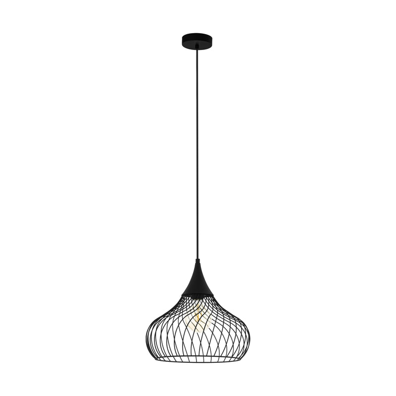 Staverton LED Pendant 1X60W E27 Black