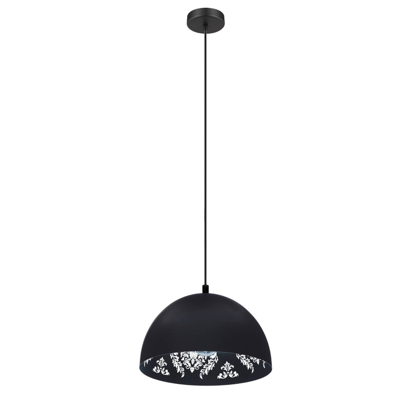 CONGRESBURY Pendant 1X40W E27 Black/White DEC