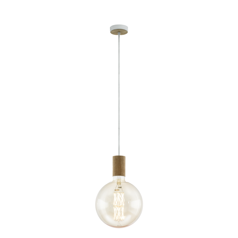 TAVISTOCK Pendant Light 1xE27 Oak