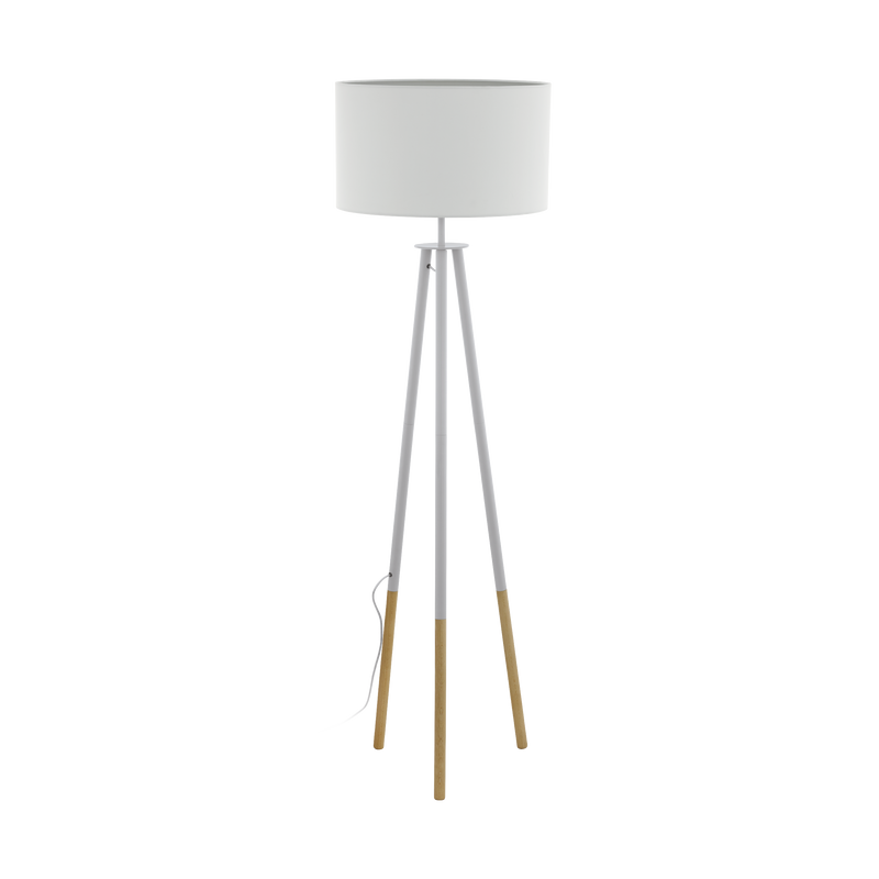 BIDFORD Floor Lamp 1x60W E27 White