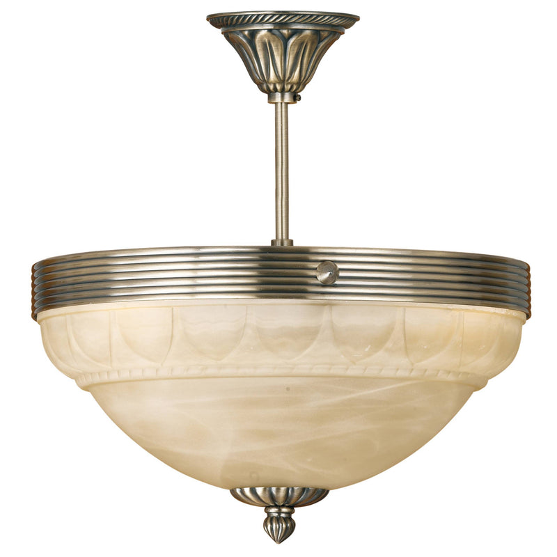 MARBELLA Ceiling Light 3X60W E14 Antique Bronze