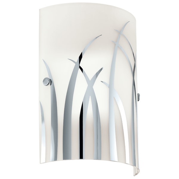 RIVATO Wall Light 1x60W E14 White W Chrome Decor