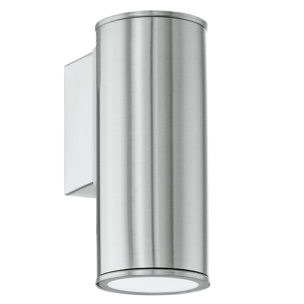 RIGA Wall Light 1x3W GU10 LED 3000K Stainless Steel