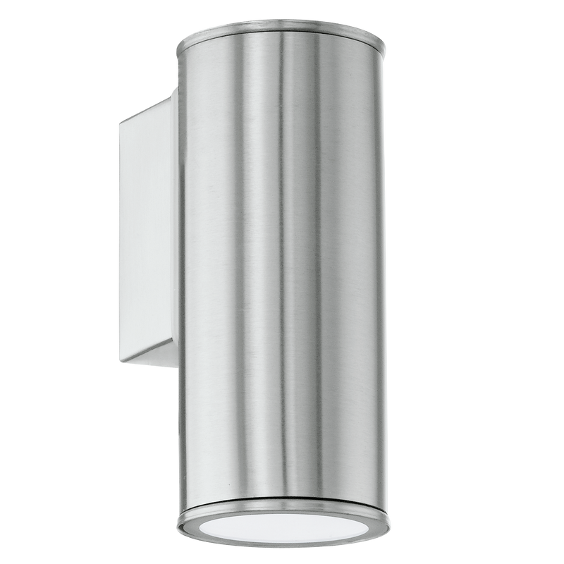 RIGA Wall Light 1x3W GU10 LED 3000K Stainless Steel