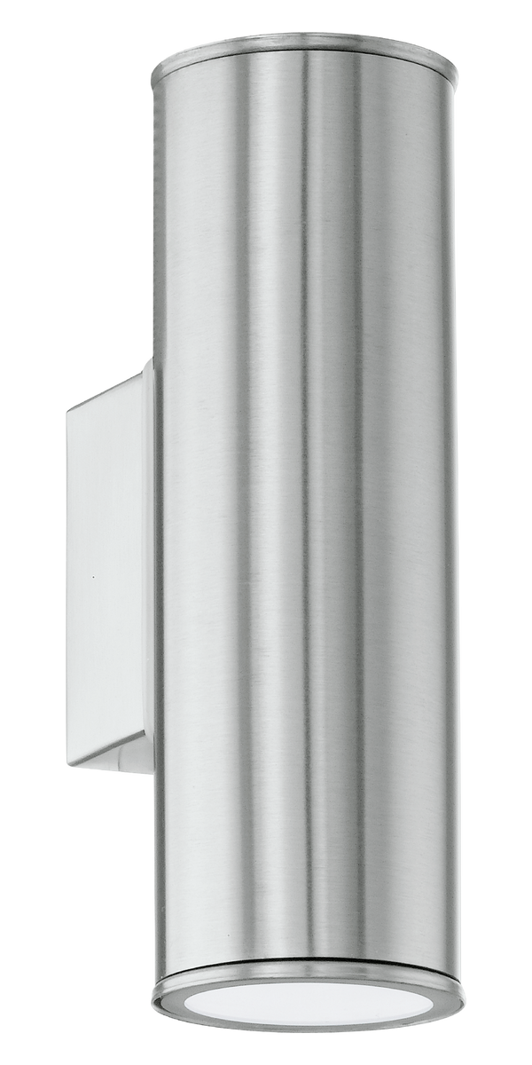RIGA Wall Light 2x3W GU10 LED 3000K Stainless Steel