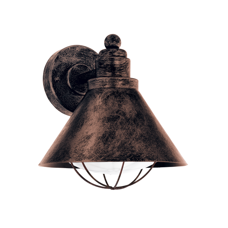 BARROSELA Wall Light 1x40W E27 Antique Copper