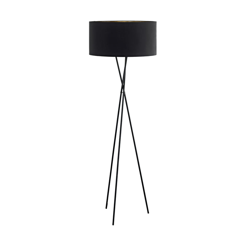 FONDACHELLI Floor Lamp 1X28W E27 Black/Black COP