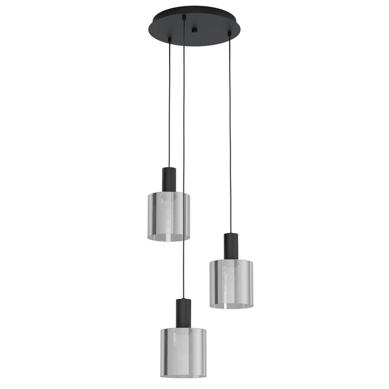 GOROSIBA Pendant 3X40W E27 Black/Black TR