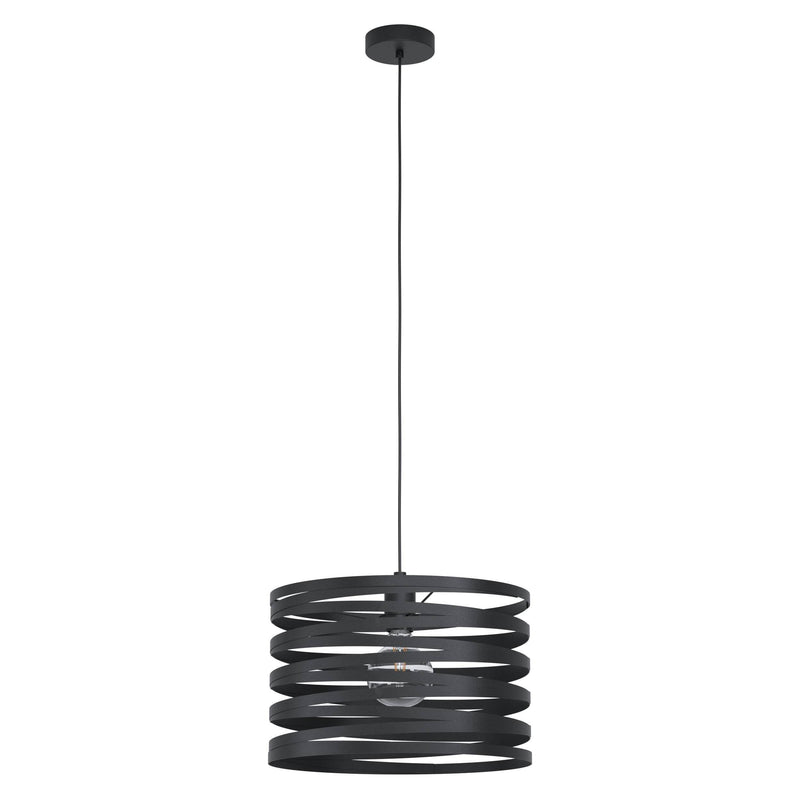 CREMELLA Pendant 1X40W E27 Black 370mm Large