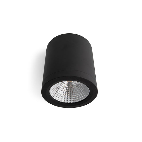 10W LED IP54 Dimmable Surface Mount Downlight -Black