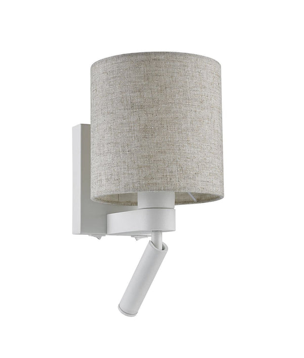 E27 Wall Lamp + LED Adjustable Reading Light