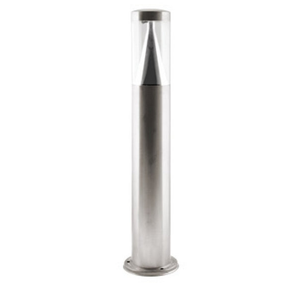 Portus LED Bollard 3000K 6W IP67 Stainless steel clear anodized