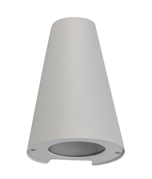 Outdoor Wall Surface Mounted Matt White Cone IP44